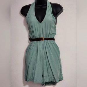 Teal Romper
